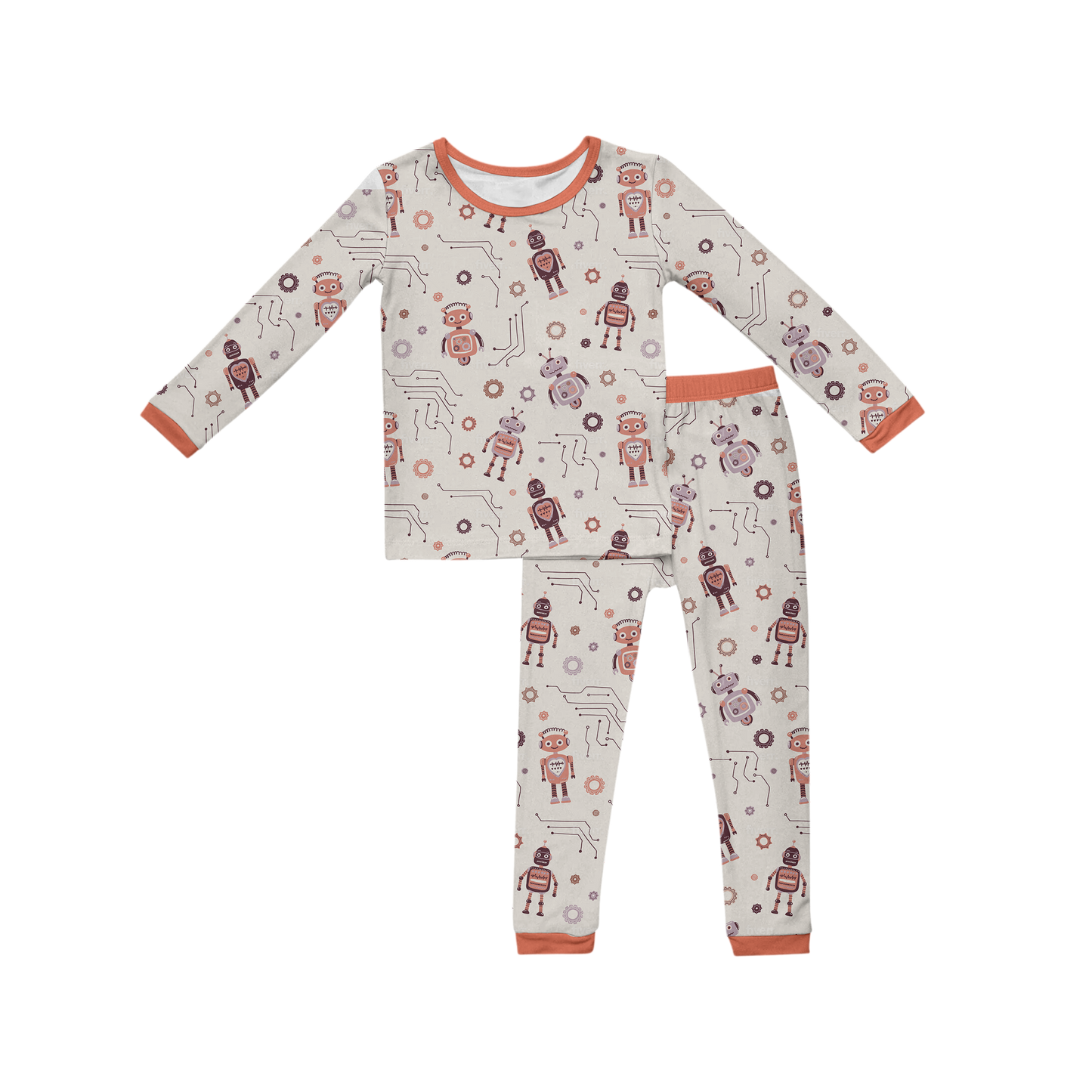 The Lovelace - Robot-Themed Toddler Pyjamas