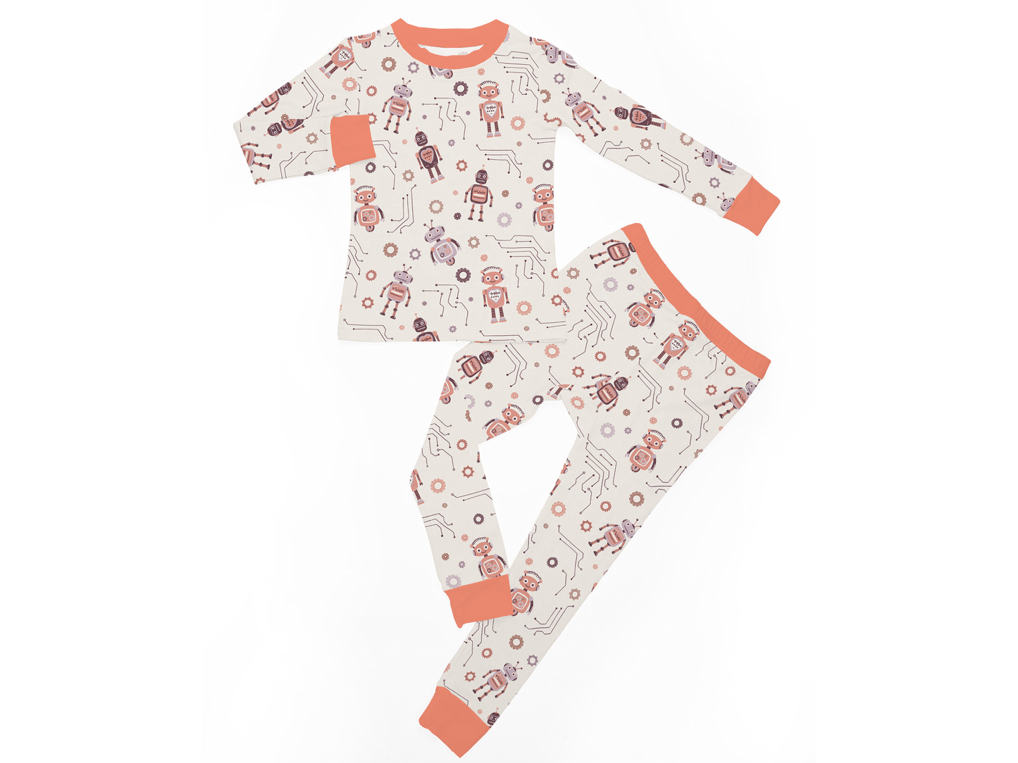 The Lovelace - Robot-Themed Toddler Pyjamas