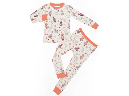 The Lovelace - Robot-Themed Toddler Pyjamas