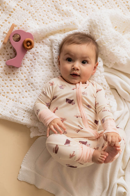The Earhart - Transportation-Themed Baby Onesie