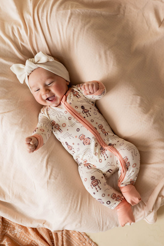 The Lovelace - Robot-Themed Baby Onesie