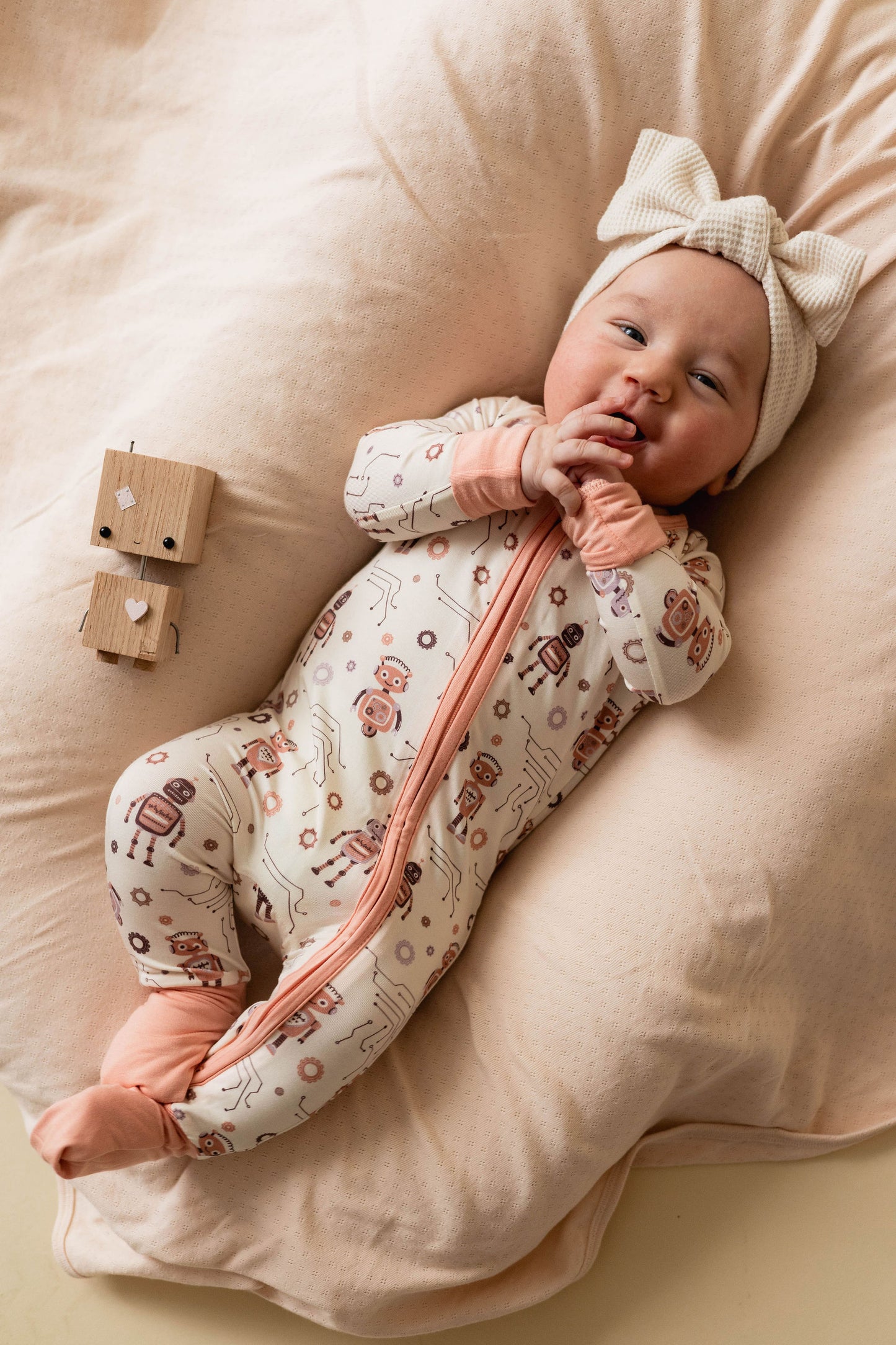 The Lovelace - Robot-Themed Baby Onesie